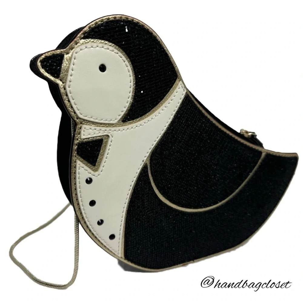 Kate Spade New York Clifton Lane Penguin Crossbody Novelty Bag